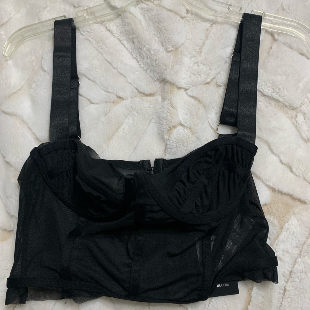 Black bra